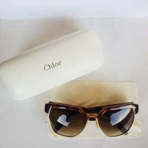 Authentic Chloé Dafne Sunglasses with case!!!